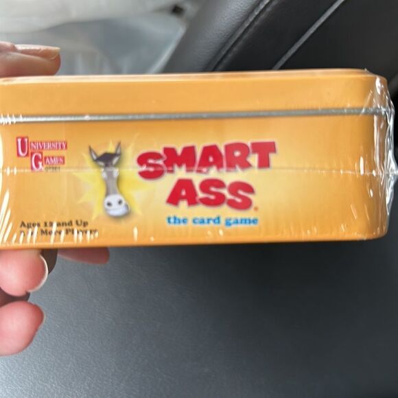 New Sealed Smart Ass The Card Game in a tin - Picture 3 of 3